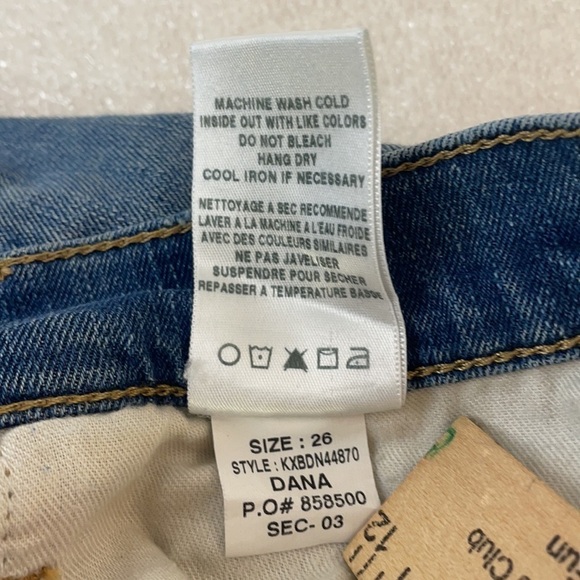 Joe’s Jeans Dana High Rise Denim Blue Jean Shorts size 26 - Picture 12 of 12